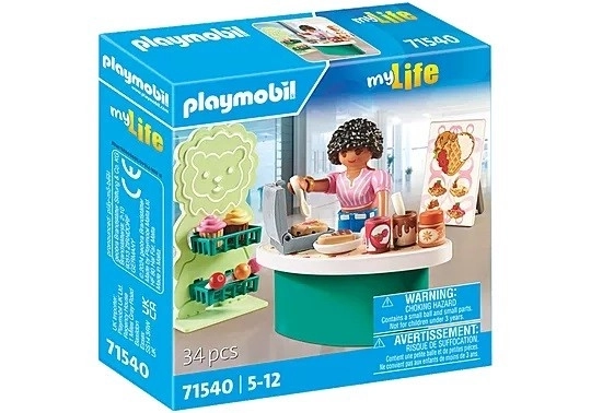 bancarella dei dolci My Life di Playmobil