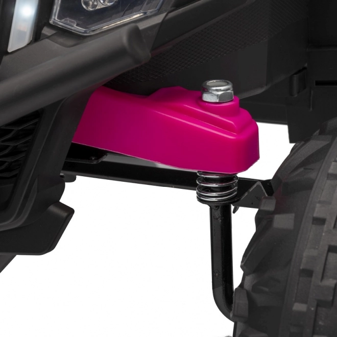 Auto elettrico per bambini Buggy Madman UTV-MX rosa