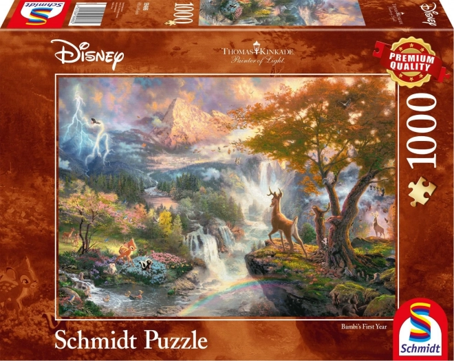 Puzzle Bambi Il Primo Anno 1000 Pezzi