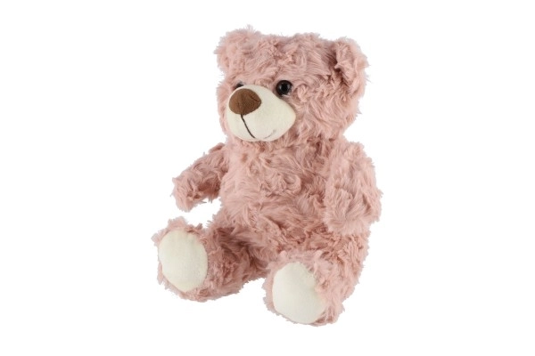 Orsetto Seduto Peluche Rosa 22 cm