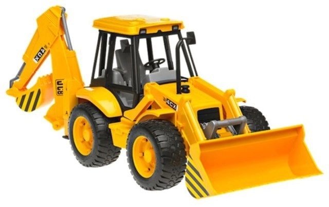 Bruder Trattore JCB con Pala Frontale e Escavatore