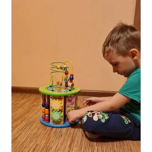 Cubo educativo in legno per bambini