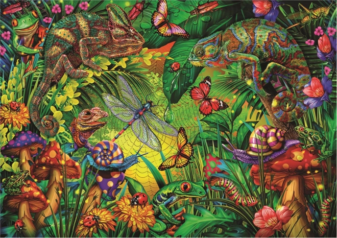 Puzzle Foresta Colorata 500 Pezzi