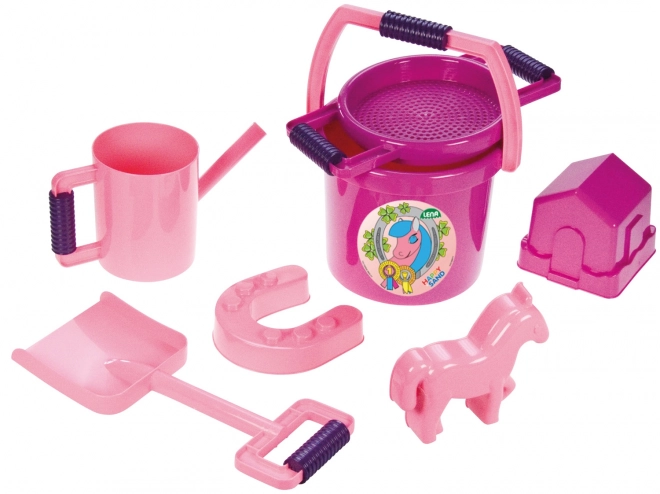 Set da spiaggia per bambini 7 pezzi con pony