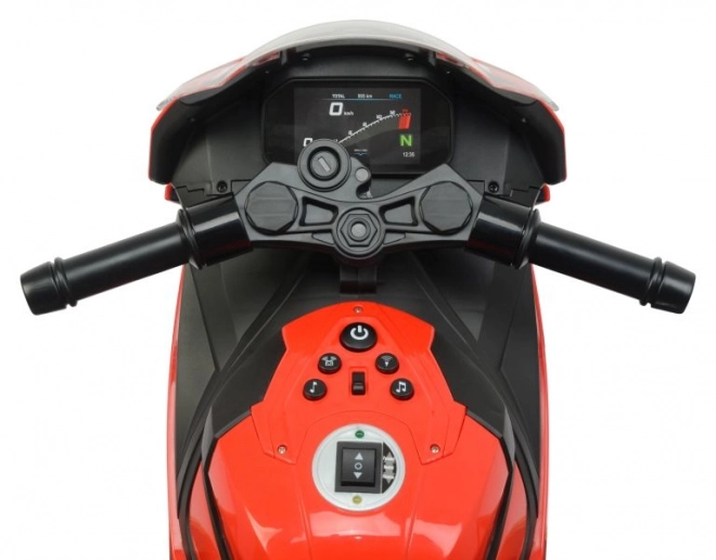 Moto a batteria BMW S1000RR rosso