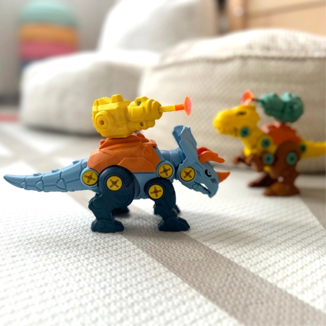Set costruttivo di dinosauri da assemblare Woopie