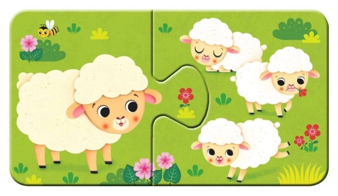 I miei primi puzzle Animali e cuccioli RAVENSBURGER