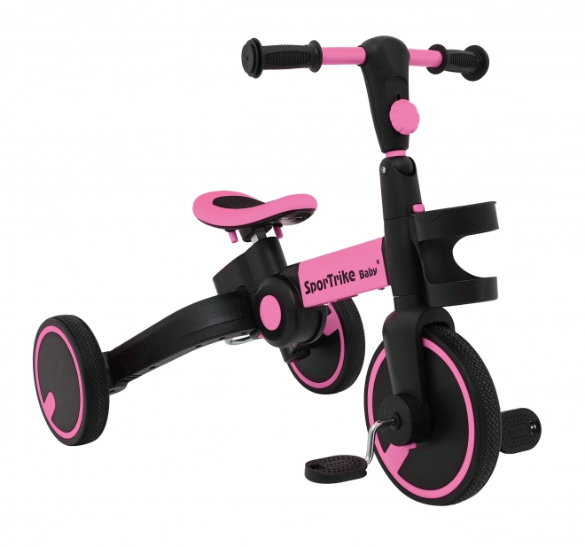 Bicicletta Happy Bike 3in1 Sportrike Rosa