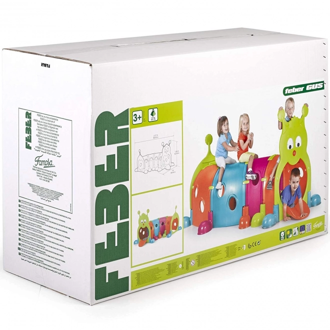 Feber grande tunnel per bambini Bruco XXL