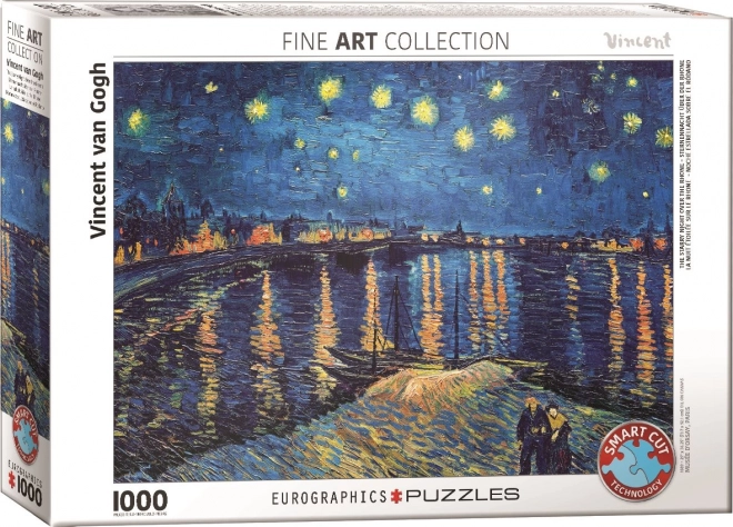 Puzzle Eurographics Notte stellata sul Rodano 1000 pezzi