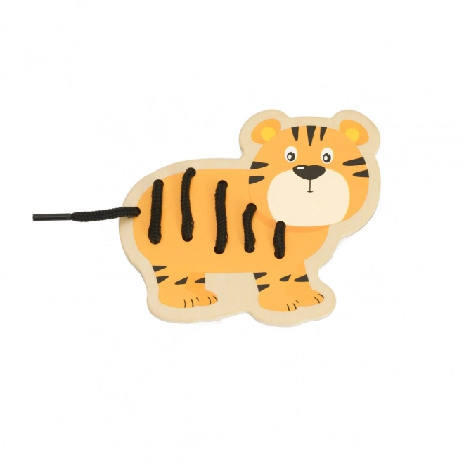 Set di Animali in Legno da Infilare Classic World
