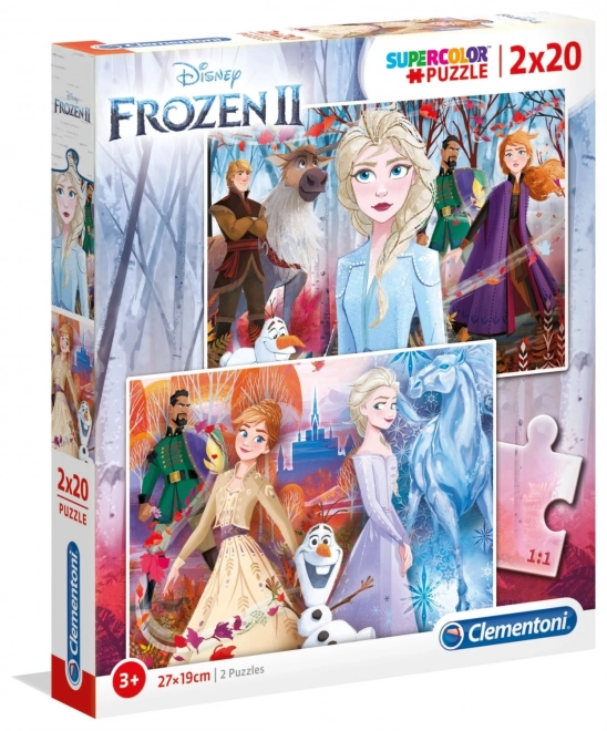 Puzzle Super Colore Frozen 2