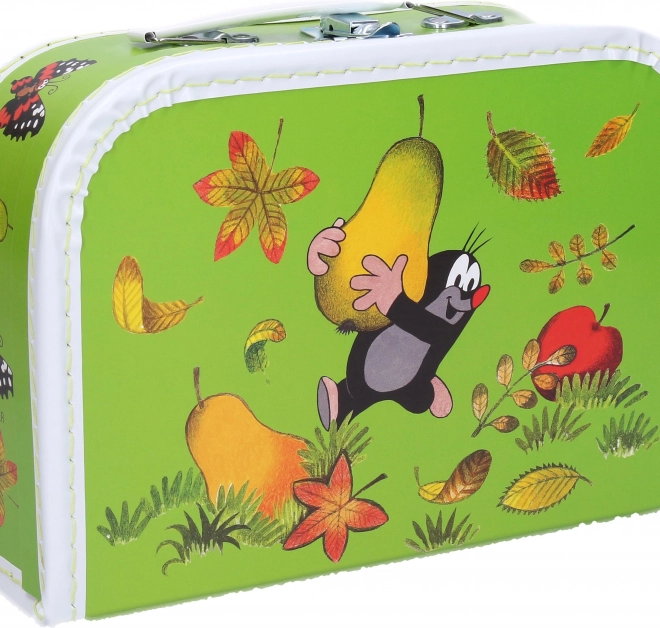 Valigetta per bambini KRTEČEK verde chiaro 25 cm