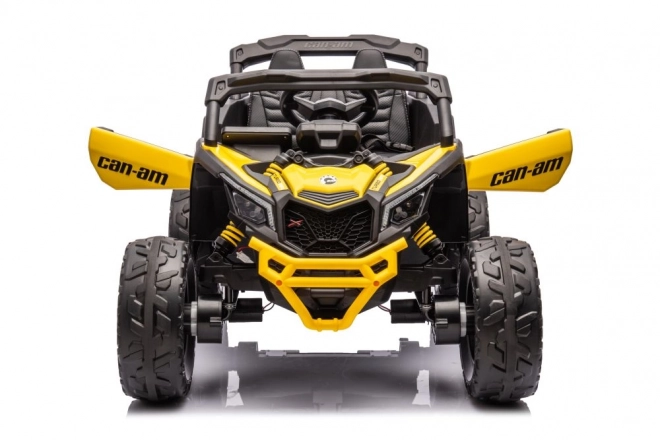 Auto a batterie buggy Can-Am giallo