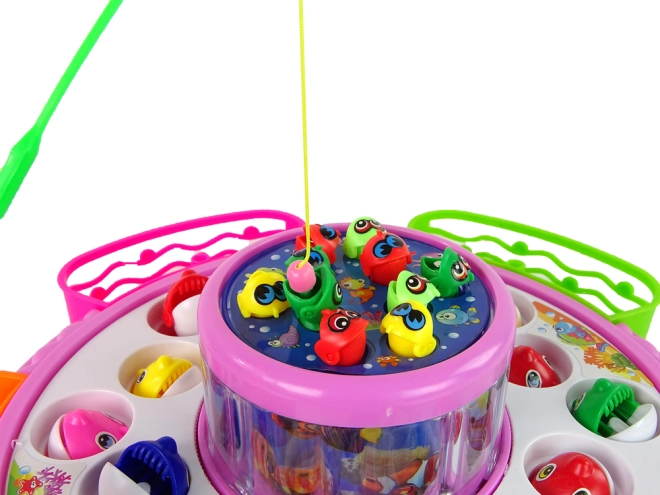 Canne diverse per pesci piccoli e grandi