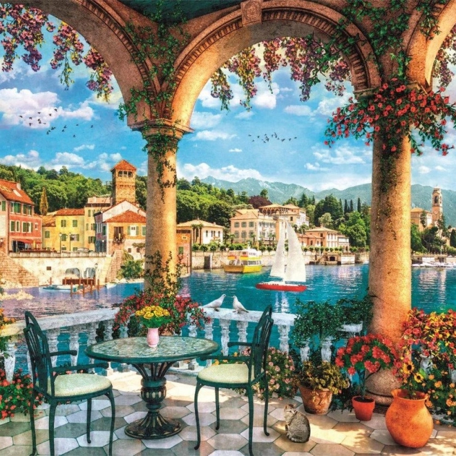 Puzzle Vista sul Lago di Como 1000 pezzi