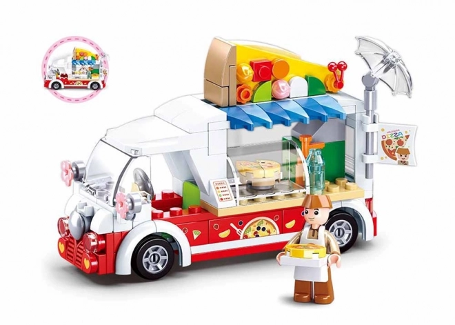 Camioncino della Pizza di Sluban Girl's Dream