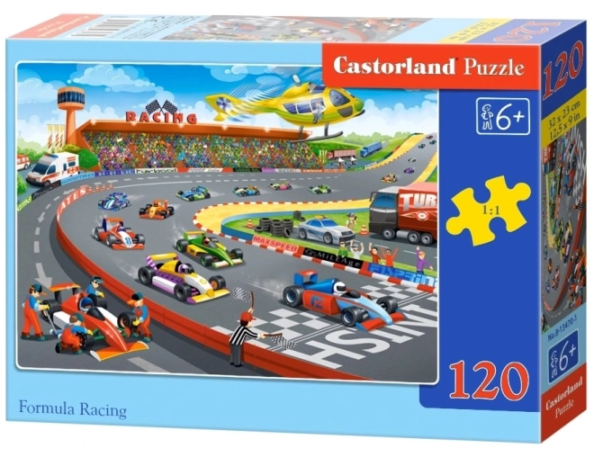 Puzzle da 120 pezzi Corse di Formula CASTORLAND