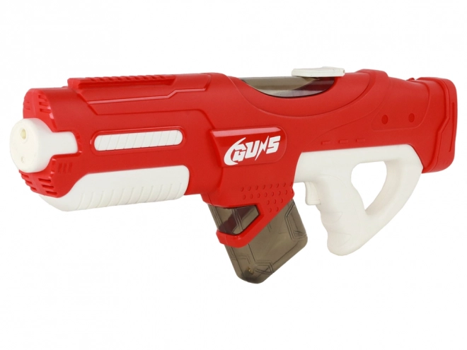 Grande pistola ad acqua rossa 750ml con occhiali