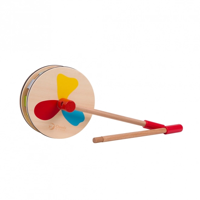 Spingi giocattolo arcobaleno in legno Classic World