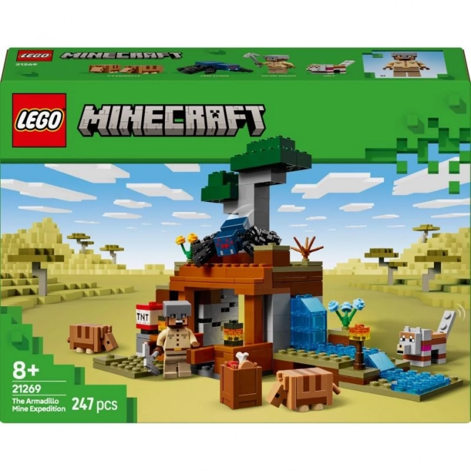 Avventura nella miniera di armadilli LEGO Minecraft