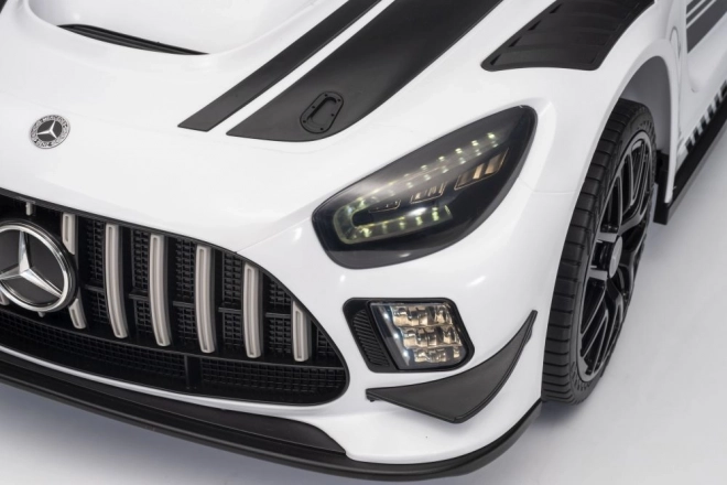 Auto elettrico Mercedes AMG GT3 bianco