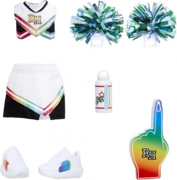 Completo cheer completo, pronto per lo show