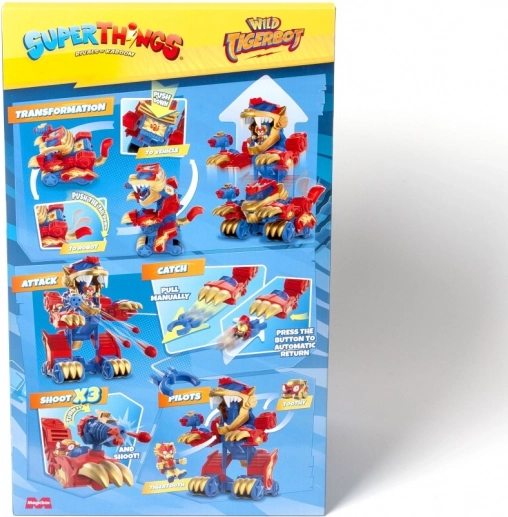 Set di gioco SuperThings Wild Tigerbot