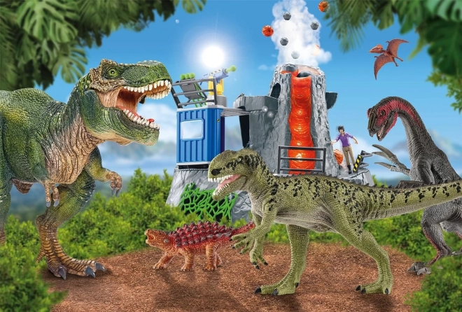 Puzzle Schmidt con dinosauri Schleich