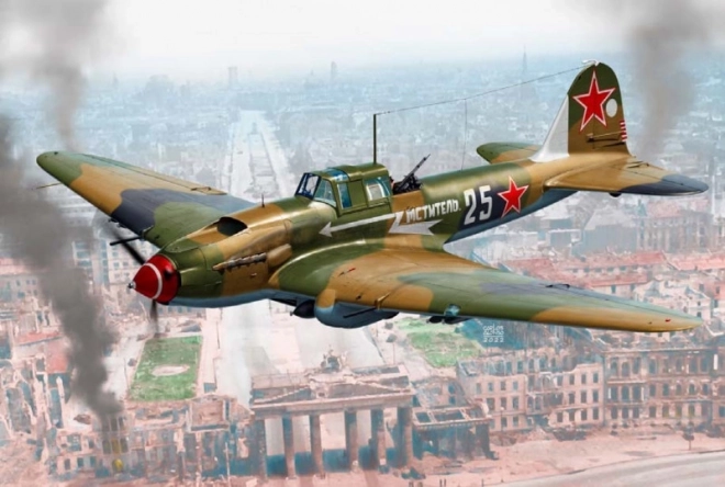Modello di plastica IL-2M3 Berlino 1945 1/48