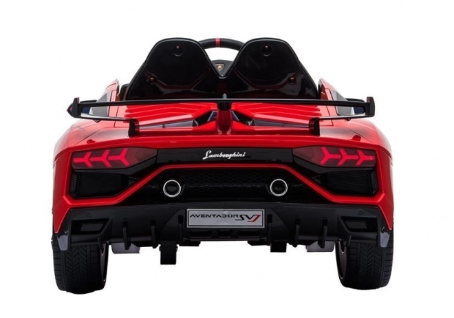 Auto elettrico per bambini Lamborghini Aventador rosso