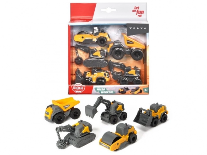 Set di veicoli da costruzione Volvo 5-pack