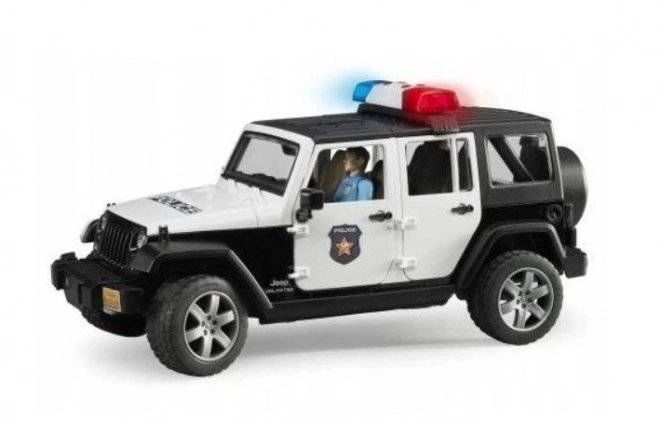 Jeep Wrangler Rubicon Polizia con Figurka