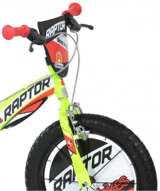 Bicicletta per bambini Raptor 14 pollici della Dino Bikes