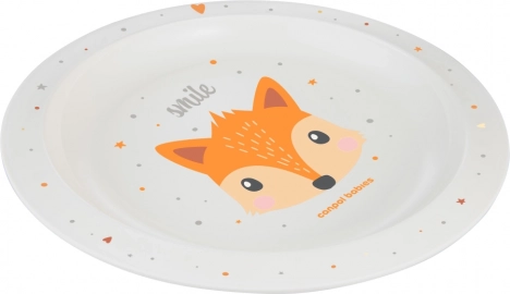 Canpol babies piatto in plastica Cute Animals – volpe
