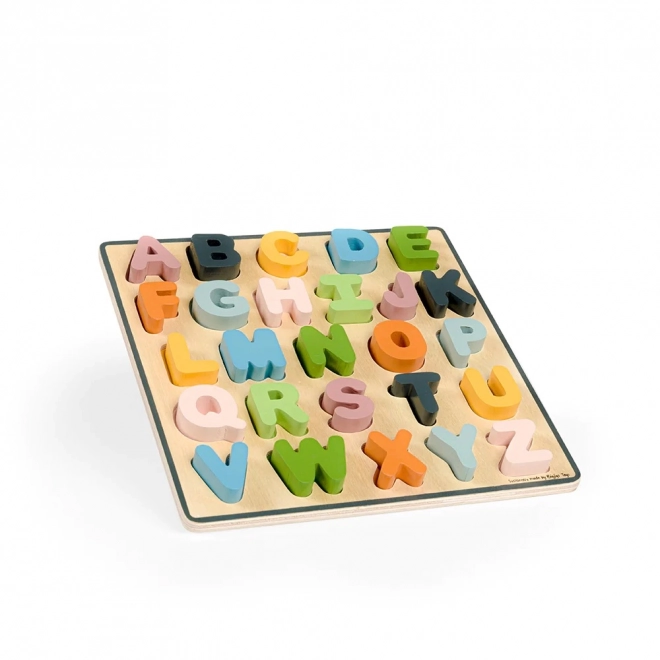 Puzzle in legno Bigjigs Toys lettere dell'alfabeto