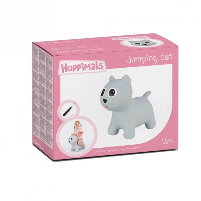 Hoppimals salterello gatto grigio