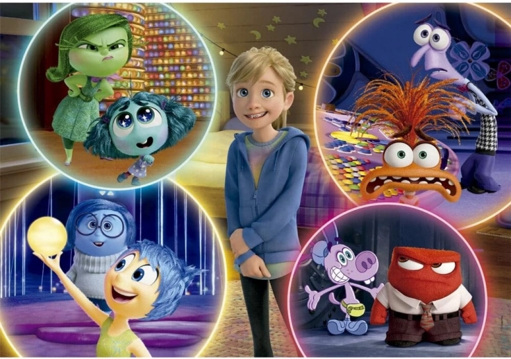 Clementoni puzzle Inside Out 2: Riley e le emozioni 104 pezzi