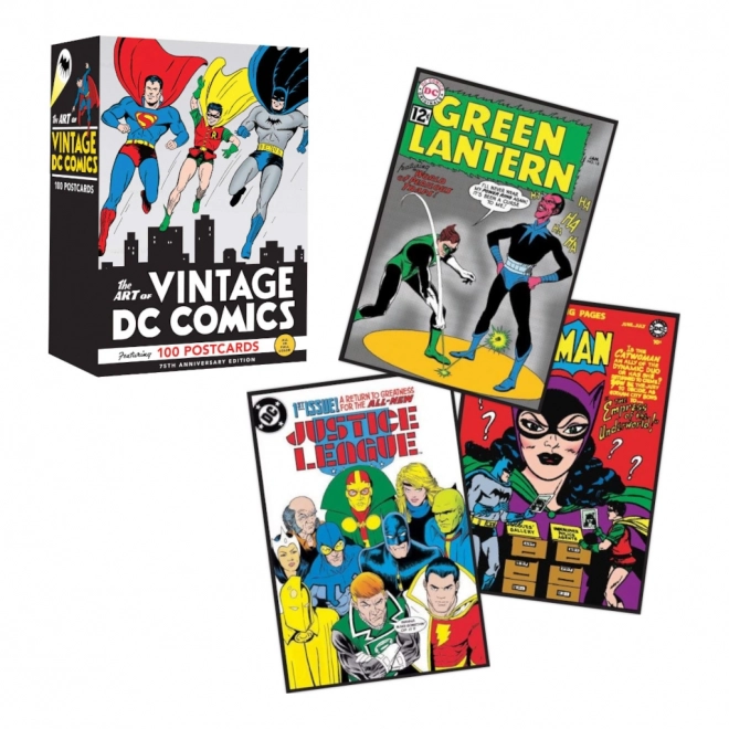 Cartoline storiche DC Comics - Set da 100