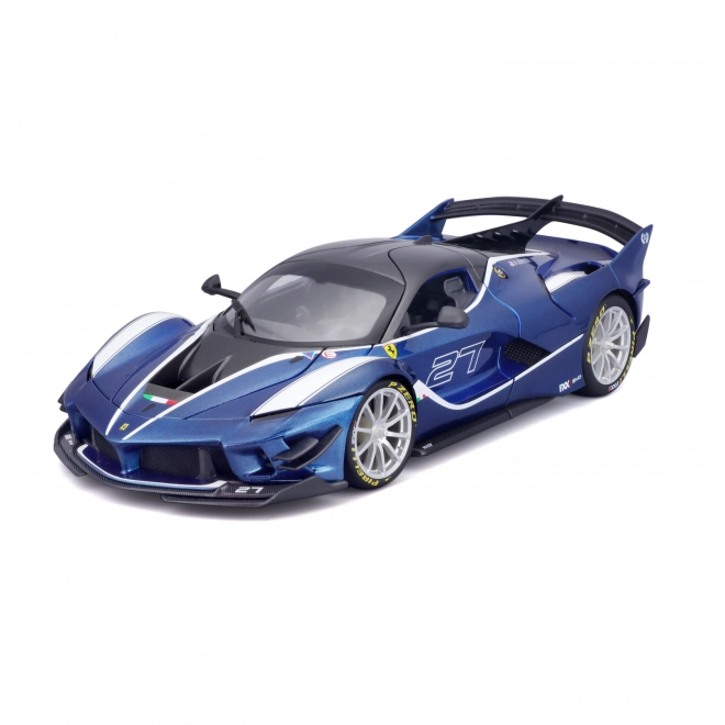 Ferrari FXX-K EVO numero 27 Blu scala 1:18