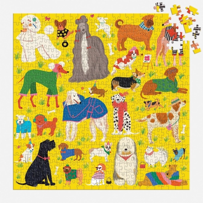 Puzzle Cani alla Moda 500 Pezzi