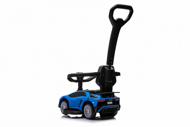 Camminatore spingente Lamborghini Aventador SV blu