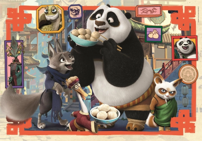 Puzzle maxi 24 pezzi Kung Fu Panda di Clementoni