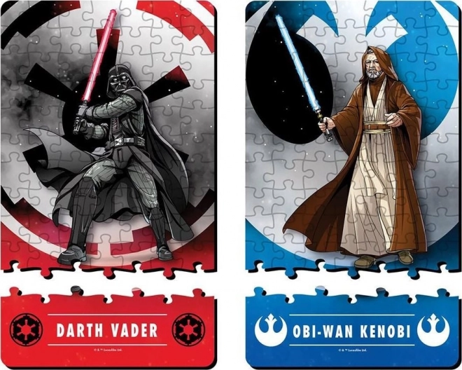 Puzzle Star Wars: Darth Vader contro Obi-Wan Kenobi