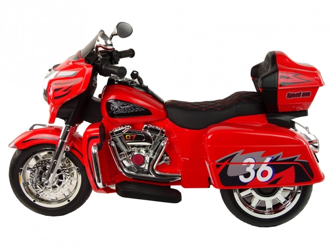 Moto Triciclo Elettrico Goldwing Rosso