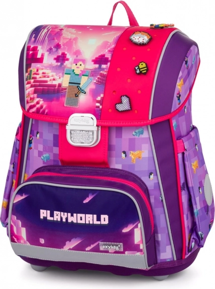zaino scolastico premium playworld girl