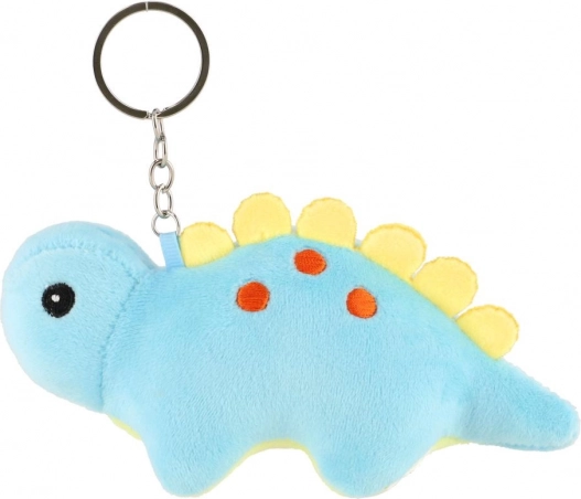Portachiavi dinosauro in peluche 15-18 cm quattro tipi