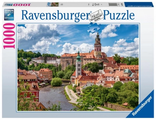 Puzzle Ravensburger Český Krumlov 1000 pezzi