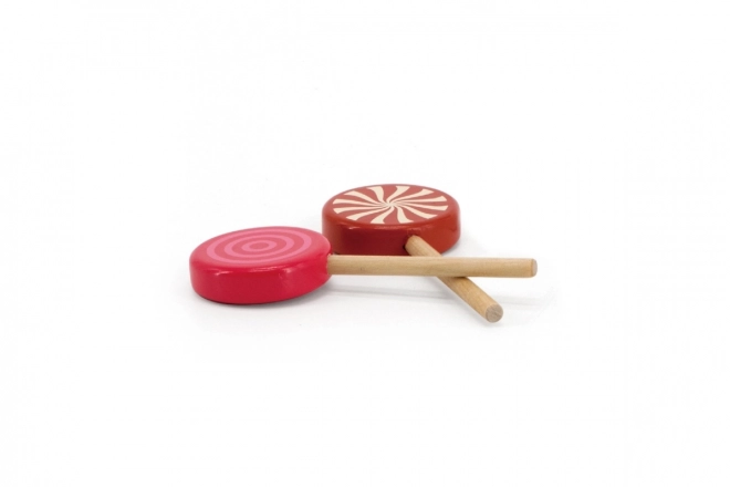 Set di lecca-lecca in legno