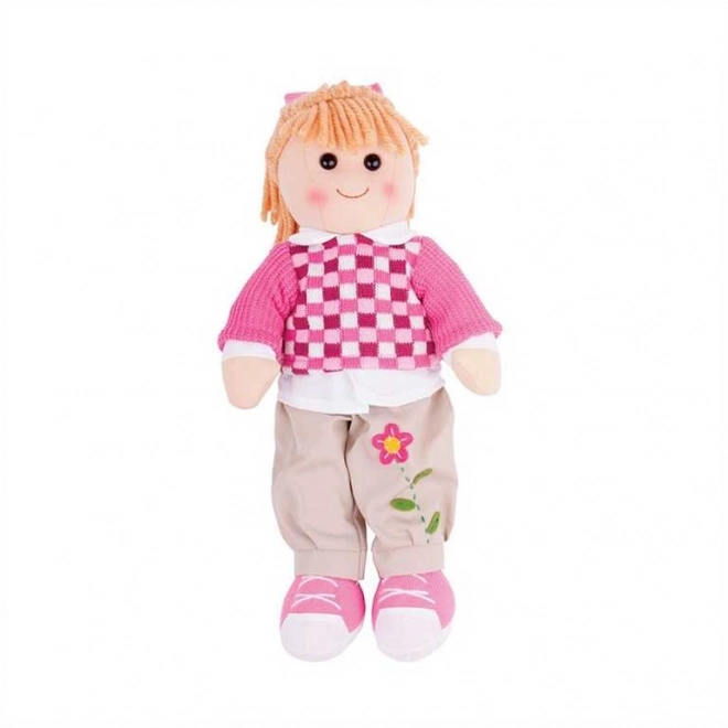 Bambola di stoffa Bigjigs Toys Melanie 38 cm